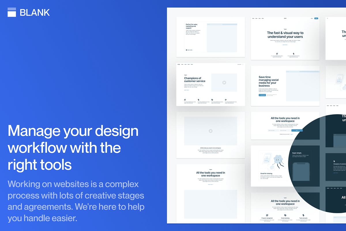 Blank Wireframe Kit, a Templates & Theme by Craftwork (Photo 5 of 11)