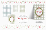 Watercolor Christmas Floral Bows, a Decorative Illustration by Grace Noboa Illustrations (Thumbnail 18 of 24)