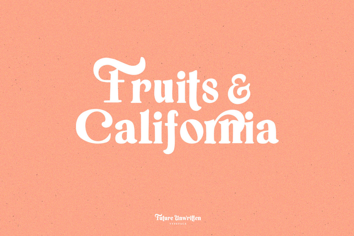 Future Unwritten | Serif (BONUS), a Serif Font by Anxiety Studio (Photo 8 of 17)