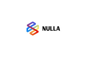 Abstract gradient linear logo, an Illustration by Bureau