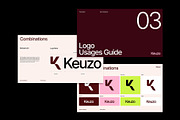 Keuzo - Brand Guideline Presentation, a Branding & Logo Template by Devators (Thumbnail 3 of 7)