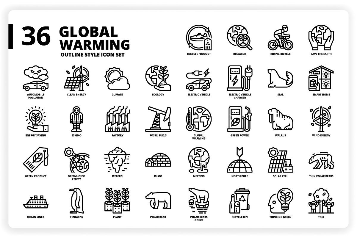 3,600 Icons x3 Styles, an Outline Icon by monkik (Photo 155 of 299)