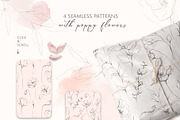 POPPY SUNSET pencil floral sketches, a Decorative Illustration by Yuliia Lashevska (Thumbnail 8 of 10)
