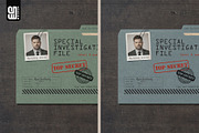 Top Secret File Folder Mockup, an Advertising Mockup by SD Mockup (Thumbnail 3 of 4)