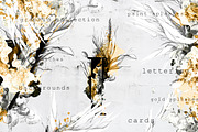 CHARCOAL & GOLD GRAPHIC COLLECTION, a Texture Illustration by Luna Dreams (Thumbnail 6 of 11)
