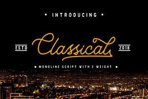 Classical - Classy Monoline