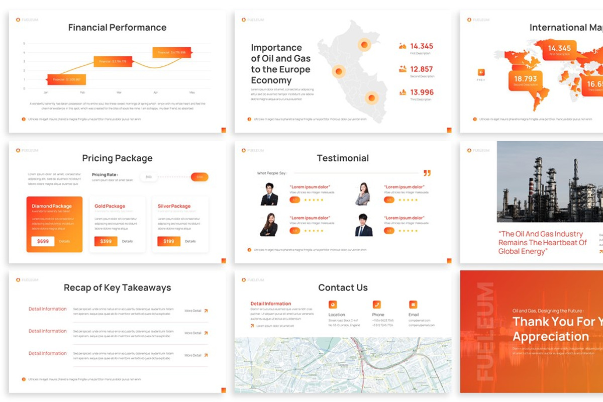Fueleum - Powerpoint Template, a Presentation Template by SlideFactory (Photo 4 of 4)