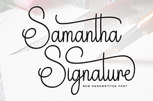 Samantha Signature | Script Font