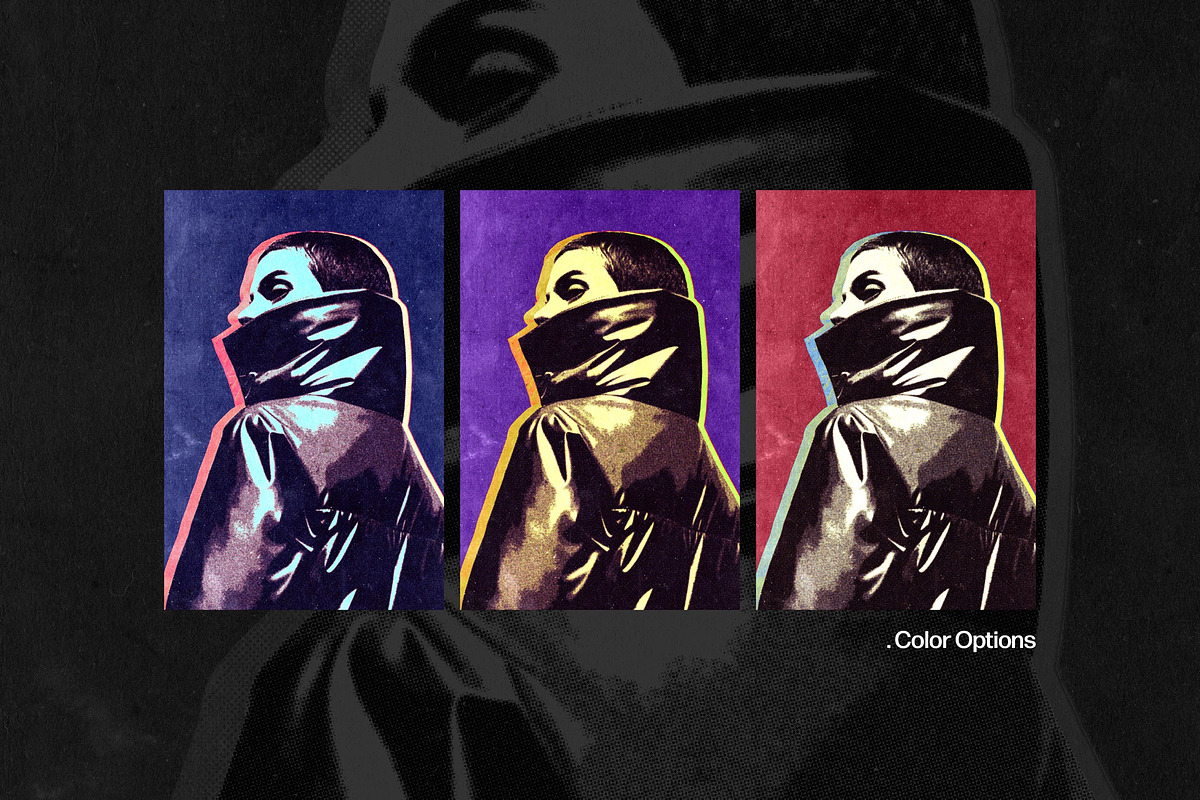 Pop Art Collage Effect, a Layer Style Add-On by Design Squad
