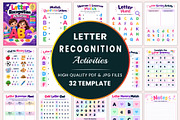 Letter Recognition Activities, a Stationery Template by Shumaya (Thumbnail 1 of 5)