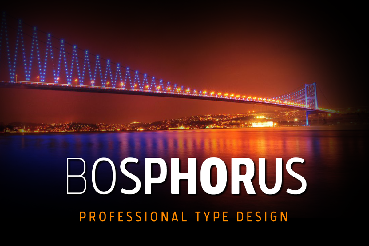 Bosphorus - 30% SAVE, a Sans Serif Font by BULENT YUKSEL (Photo 4 of 12)