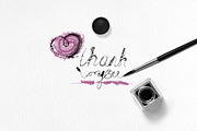 Runny Ink Brushes for Illustrator, a Brush Add-On by Mazheika Store (Thumbnail 7 of 7)