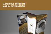 Coffee A4 Trifold brochure and Flyer, a Flyer Template by Illusiongraphic (Thumbnail 4 of 4)