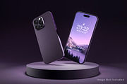 iPhone 14 pro, an iPhone Mockup by Zero_std (Thumbnail 5 of 8)