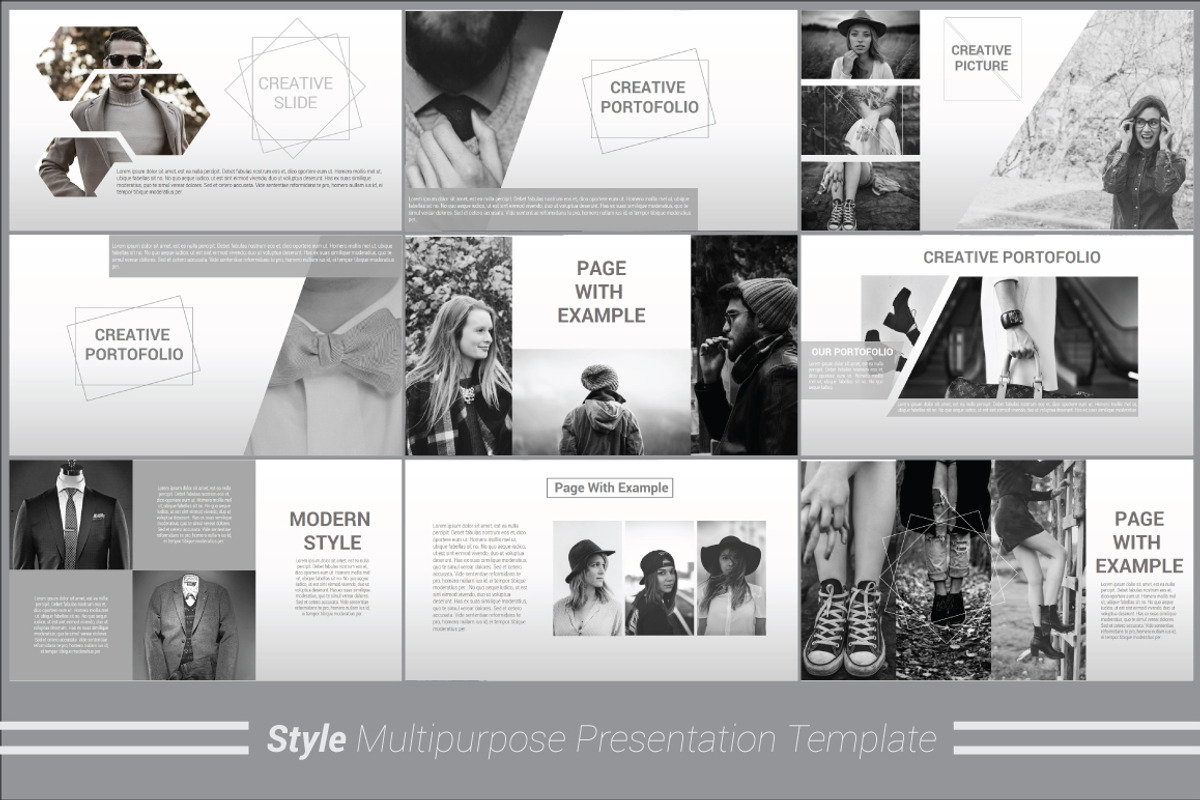 Style Multipurpose Keynote Template, a Presentation Template by Presentation Official (Photo 4 of 11)