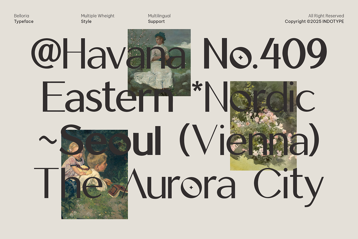 Belloria - Elegant Sans-Serif Family, a Sans Serif Font by Indotype Foundry (Photo 6 of 10)