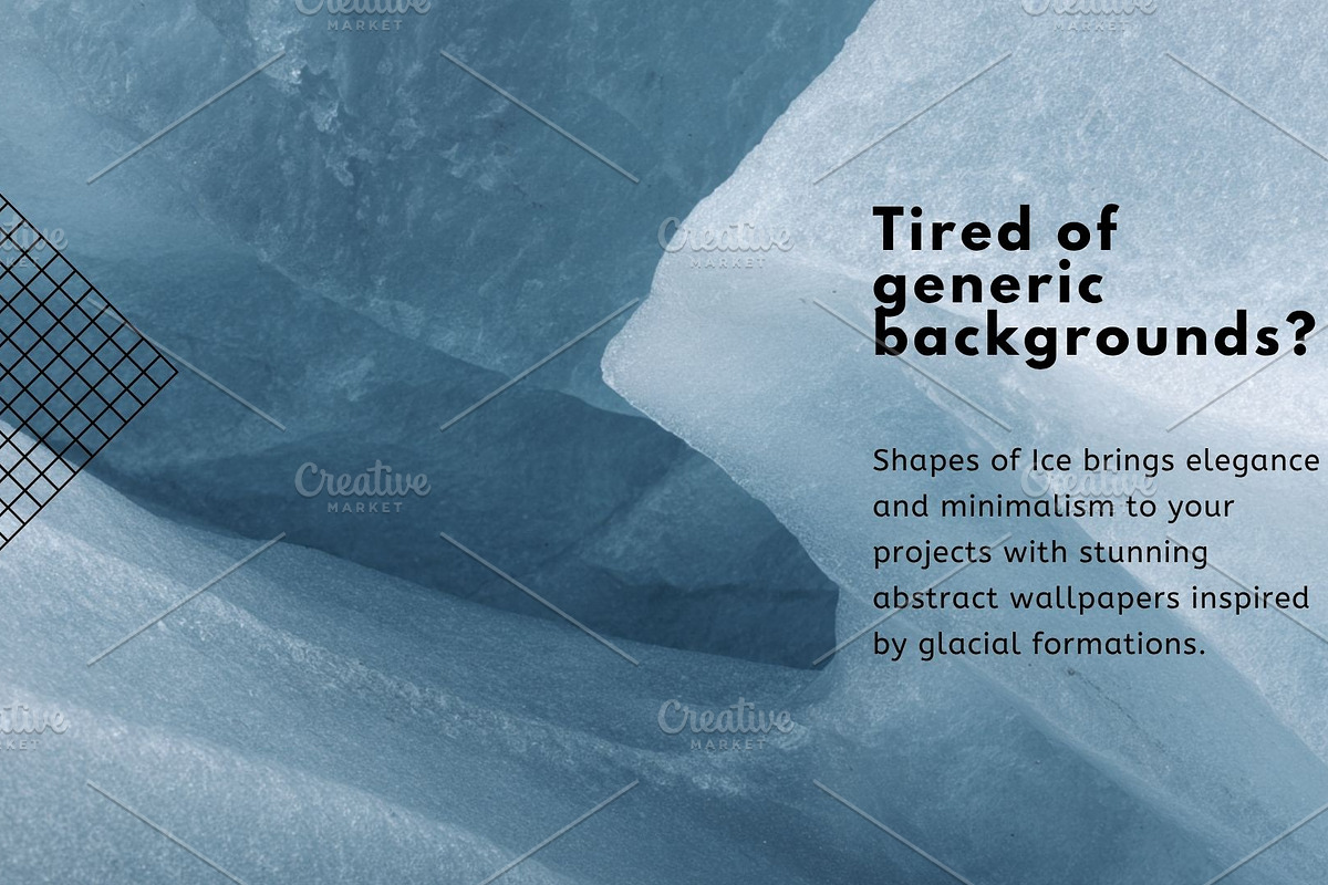 Shapes of Ice - Glacial Wallpapers, an Abstract Photo by Virgo Studio (Photo 2 of 6)