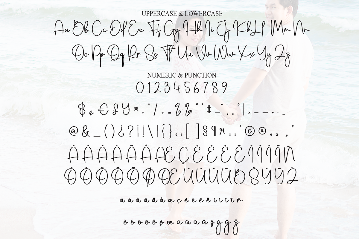 Honeymoon | Script Font, a Handwritten Font by Scratchones (Photo 7 of 8)
