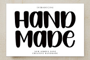 Handmade, a Sans Serif Font by InermediaSTUDIO (Thumbnail 1 of 6)