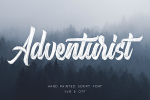 Adventurist - SVG Script Font