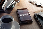 25 PSD DEVICE MOCKUPS, an iPhone Mockup by Egor Shkolnikov (Thumbnail 11 of 11)