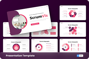 ScrumVis - Scrum Infographic Keynote, a Presentation Template by GraphauseProject