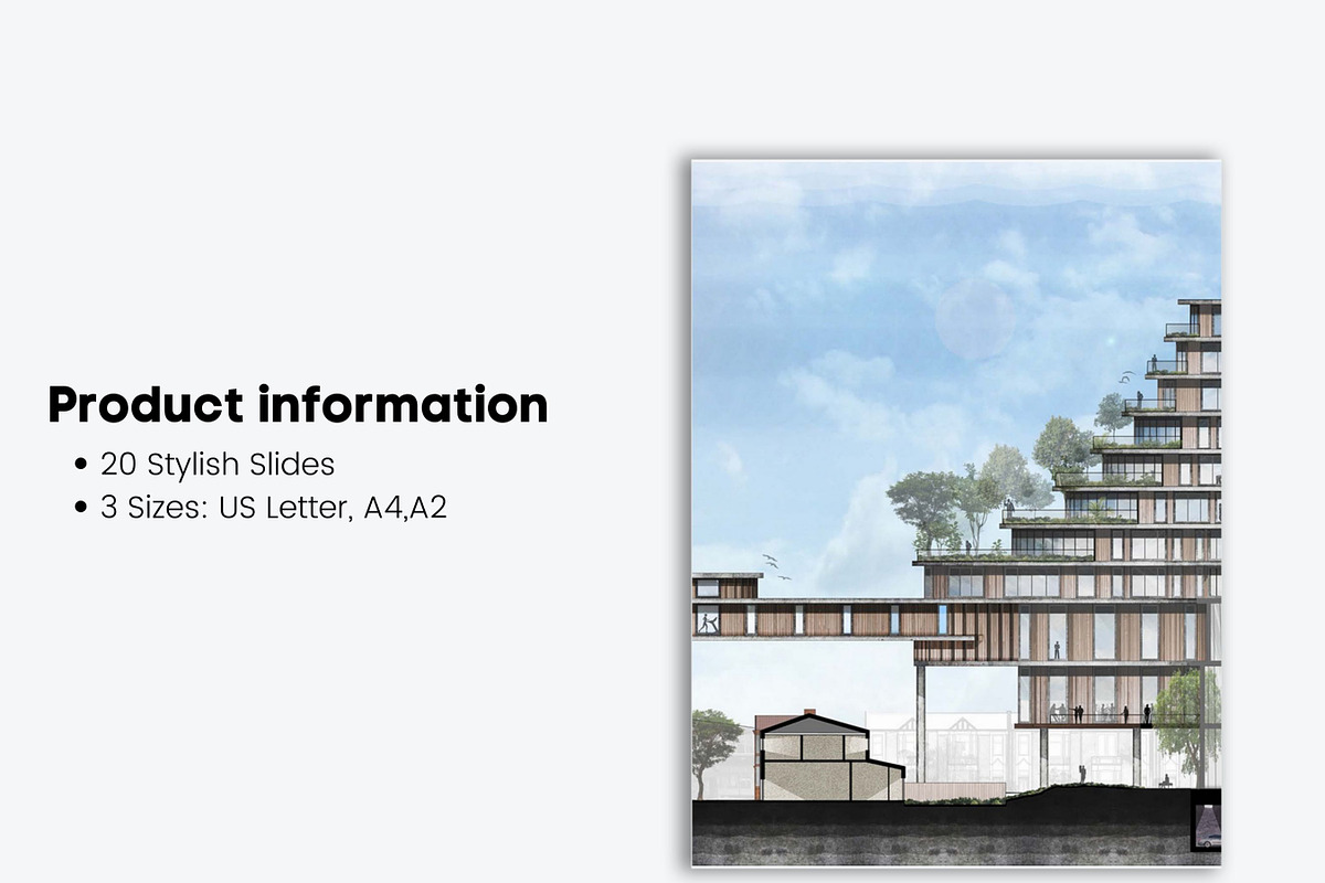 Canva Architecture Portfolio, a Presentation Template by Templits (Photo 9 of 10)