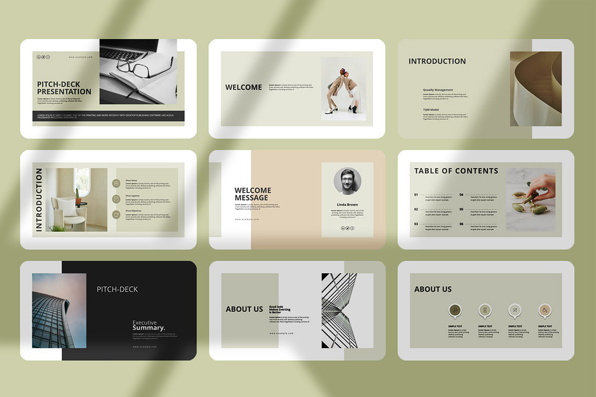Pitch Deck Business Presentation, a Presentation Template by Dream-Lab (Photo 2 of 7)