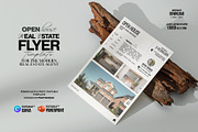 Real Estate Flyer For Open House, a Flyer Template by Prapti Design (Thumbnail 1 of 10)