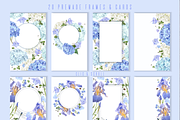 BLUE DREAM| CLIPART, a Decorative Illustration by Purple-Bird (Thumbnail 15 of 20)