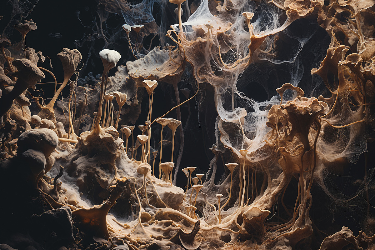 72 Microscopic Fungi Backgrounds, a Background Graphic by h.utomo (Photo 50 of 72)