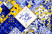 Amalfi Lemons & Mediterranean Tiles, a Pattern Graphic by KaramfilaS (Thumbnail 2 of 23)