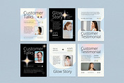 Client Testimonial Instagram Set, a Social Media Template by graphicook (Thumbnail 2 of 3)