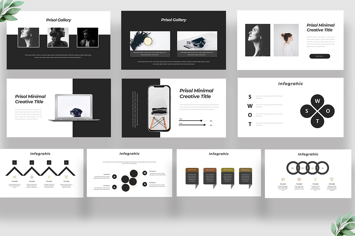 Prisol Minimal Keynote, a Presentation Template by Infinity Vector Studio (Photo 5 of 5)