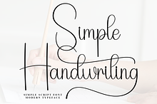 Simple Handwriting