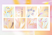Flower Breeze-Gradient Set, a Background Graphic by Mii Lab (Thumbnail 2 of 12)