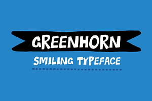 Greenhorn Font