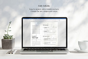Resume CV & Cover Letter, a Resume Template by BrochuresFactory (Thumbnail 6 of 6)