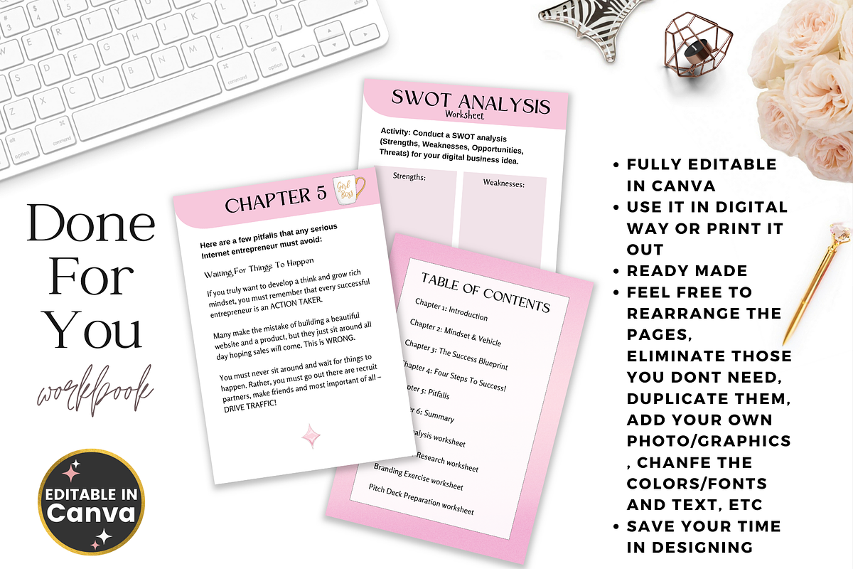 The Digital Entrepreneur's Playbook, a Templates & Theme by bellaROSEworkshop (Photo 8 of 10)