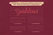 CalligraFUN Brushes For Procreate, a Brush Add-On by Lettering Daily (Thumbnail 12 of 19)