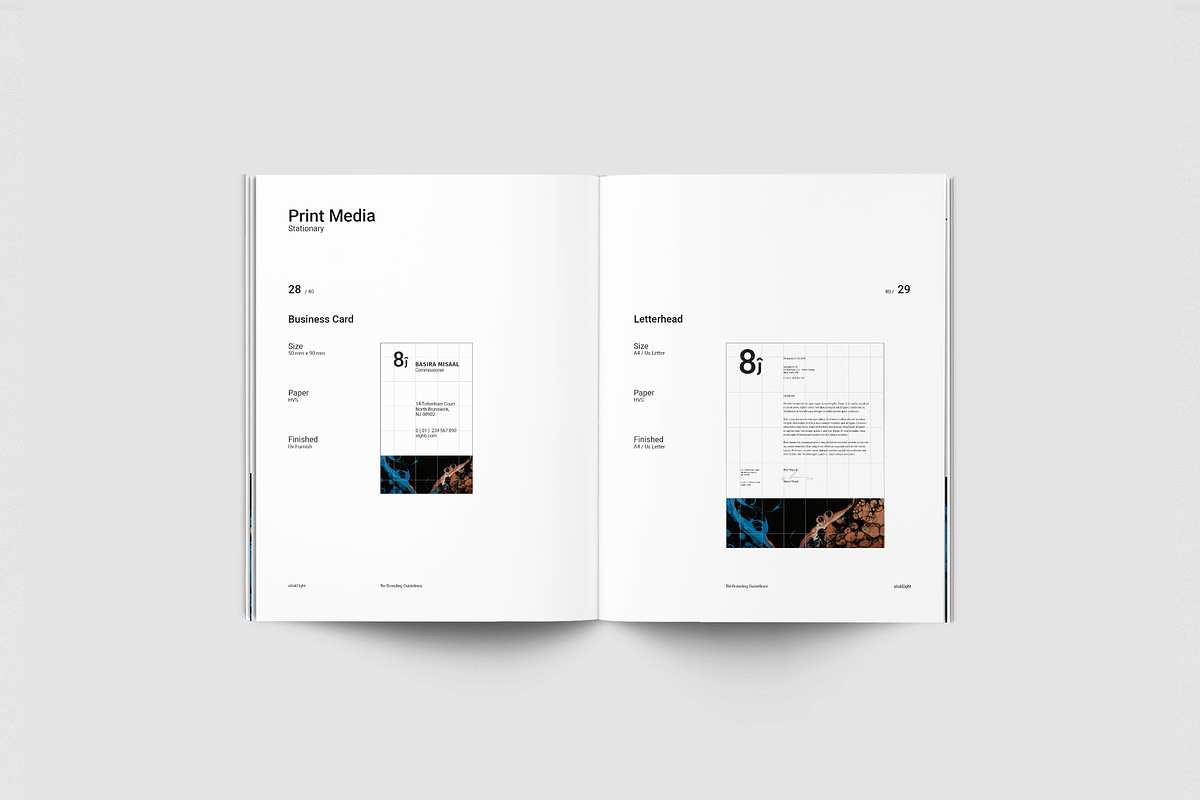Re-Branding Guidelines, a Brochure Template by silukEight (Photo 11 of 20)