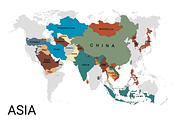 World Vector Map with Country Name, an Object Graphic by Nazim's Shop (Thumbnail 4 of 9)