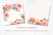 Garden Flowers II Watercolor Clipart, an Illustration by Emerald & Ivy Studios (Thumbnail 4 of 5)