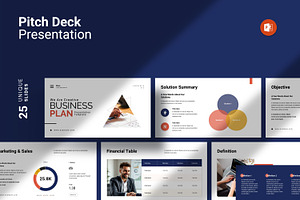Business Plan Presentation Template, a Presentation Template by Studio_Clarity