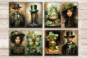 St. Patrick's Day Junk Journal Pages, a Seasonal Illustration by GlamArtZhanna (Thumbnail 2 of 10)