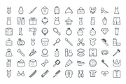 250+ Fashion and Clothes Icons, an Outline Icon by Vectors Market (Thumbnail 3 of 5)