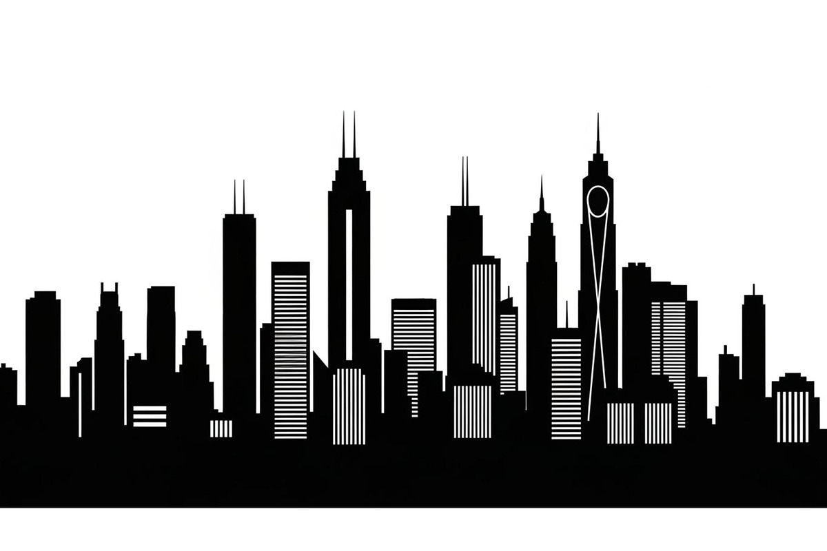 City Skyline Silhouette Bundle, an Illustration by jahid234 (Photo 33 of 41)