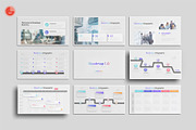 Roadmap Infographic PowerPoint, a Presentation Template by Pixslides (Thumbnail 1 of 4)