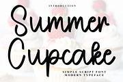 Summer Cupcake, a Handwritten Font by FreshTypeINK (Thumbnail 1 of 8)