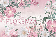 Florenza Botanical Flower Pattern, a Pattern Graphic by Fabrivo (Thumbnail 1 of 10)